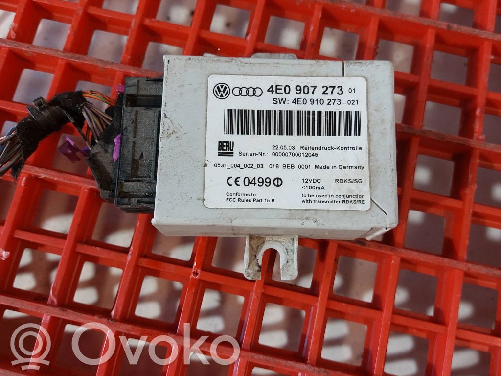 Audi A8 S8 D3 4E Other control units/modules 