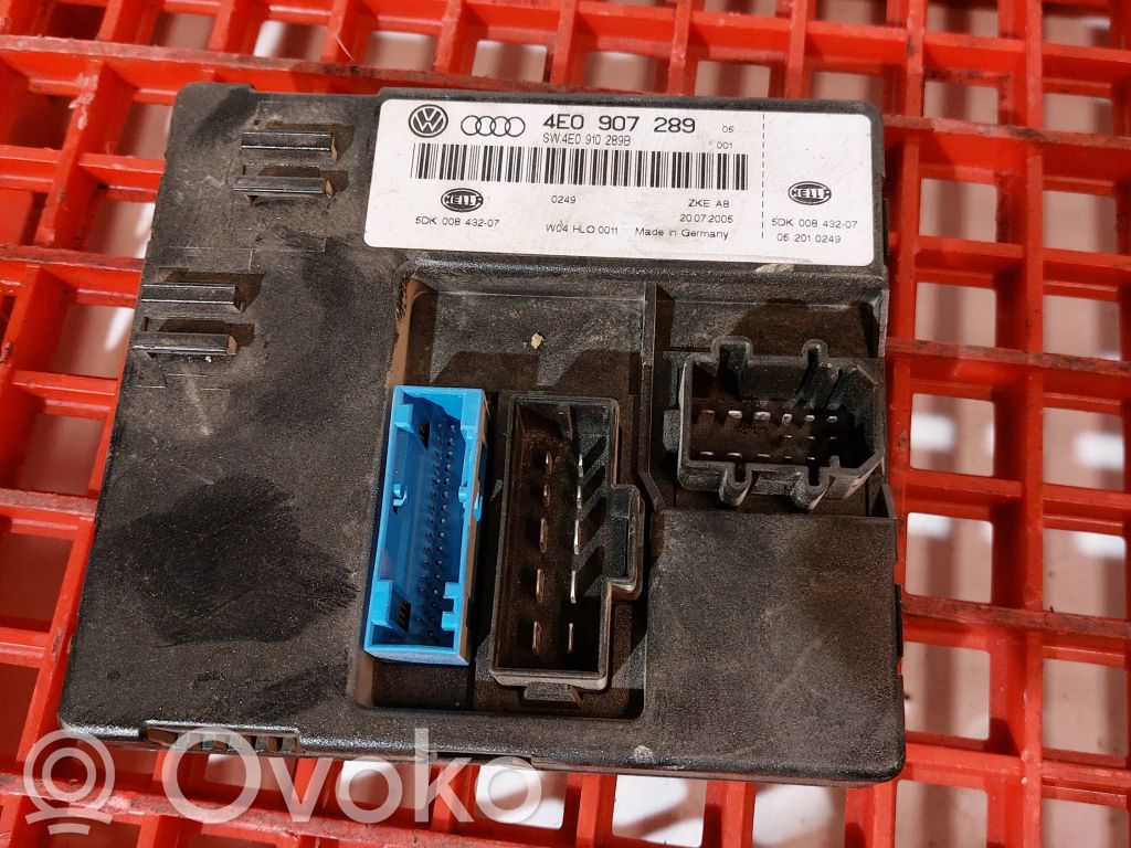Module confort   4E0907289,4E0910289B