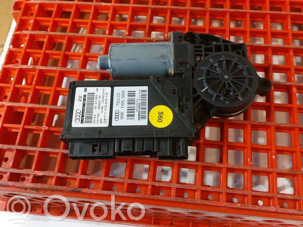 Silnik regulatora szyby drzwi przednich   4E1910802,4E2959802,992833104,992823104