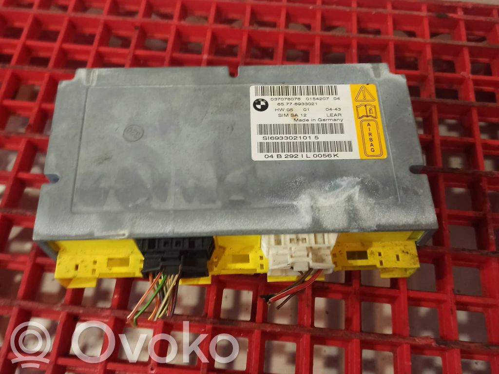 BMW 7 E65 E66 Module de contrôle airbag 