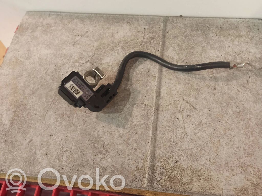 BMW 3 E90 E91 Minus / Klema / Przewód akumulatora 