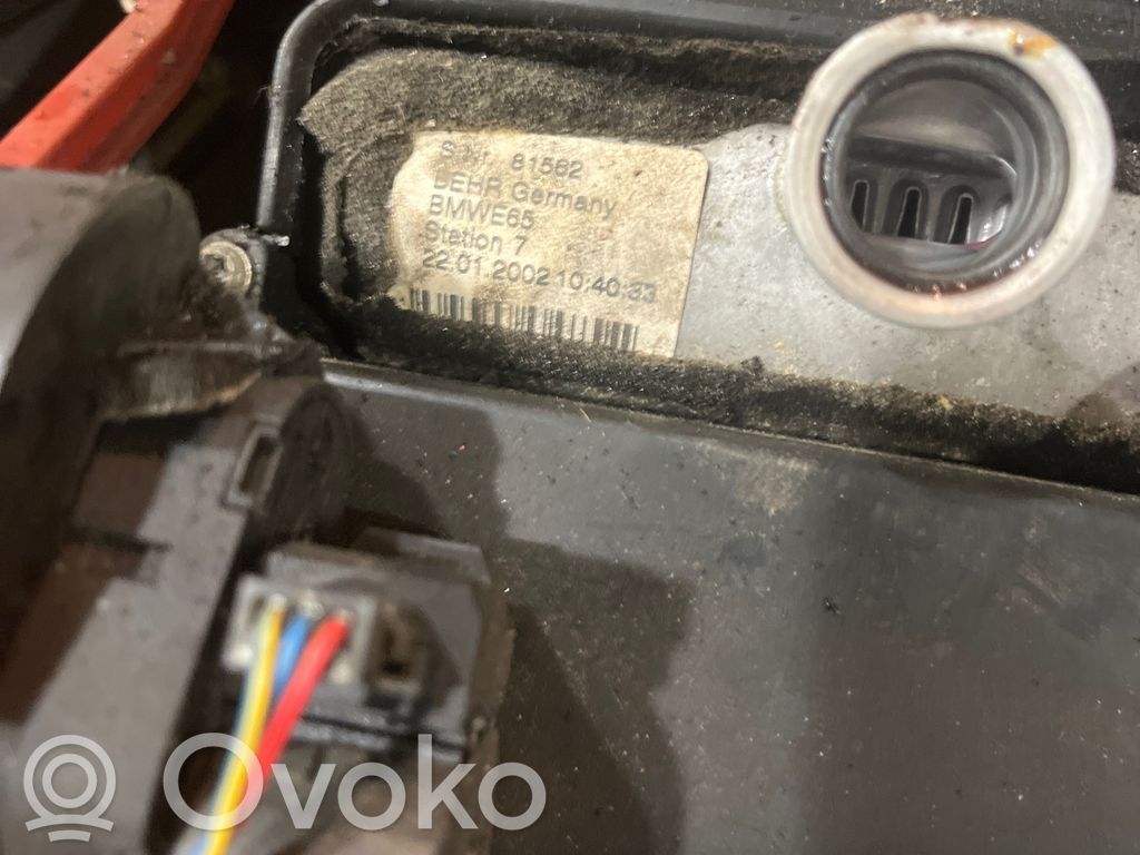 BMW 7 E65 E66 Interior heater climate box assembly 