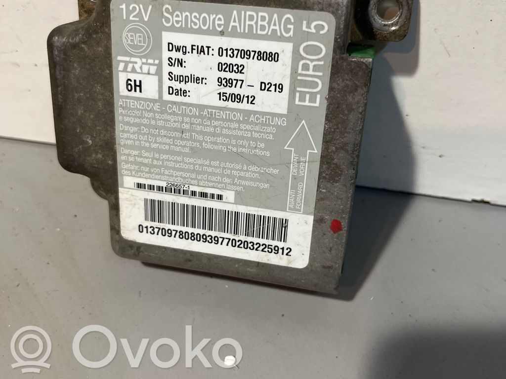 Fiat Ducato Airbag control unit/module 