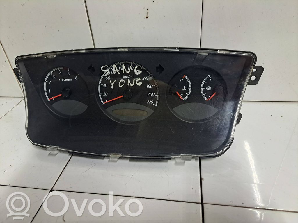 SsangYong Actyon Vitezometru (grup de instrumente) 