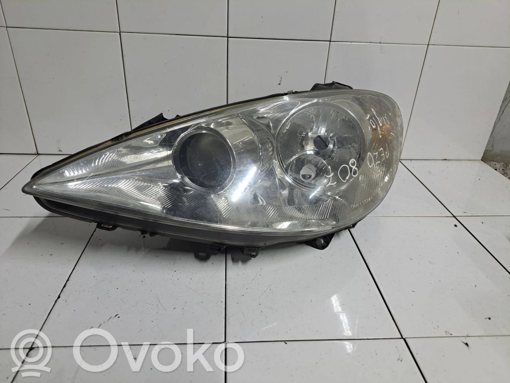 Peugeot 807 Headlight/headlamp 