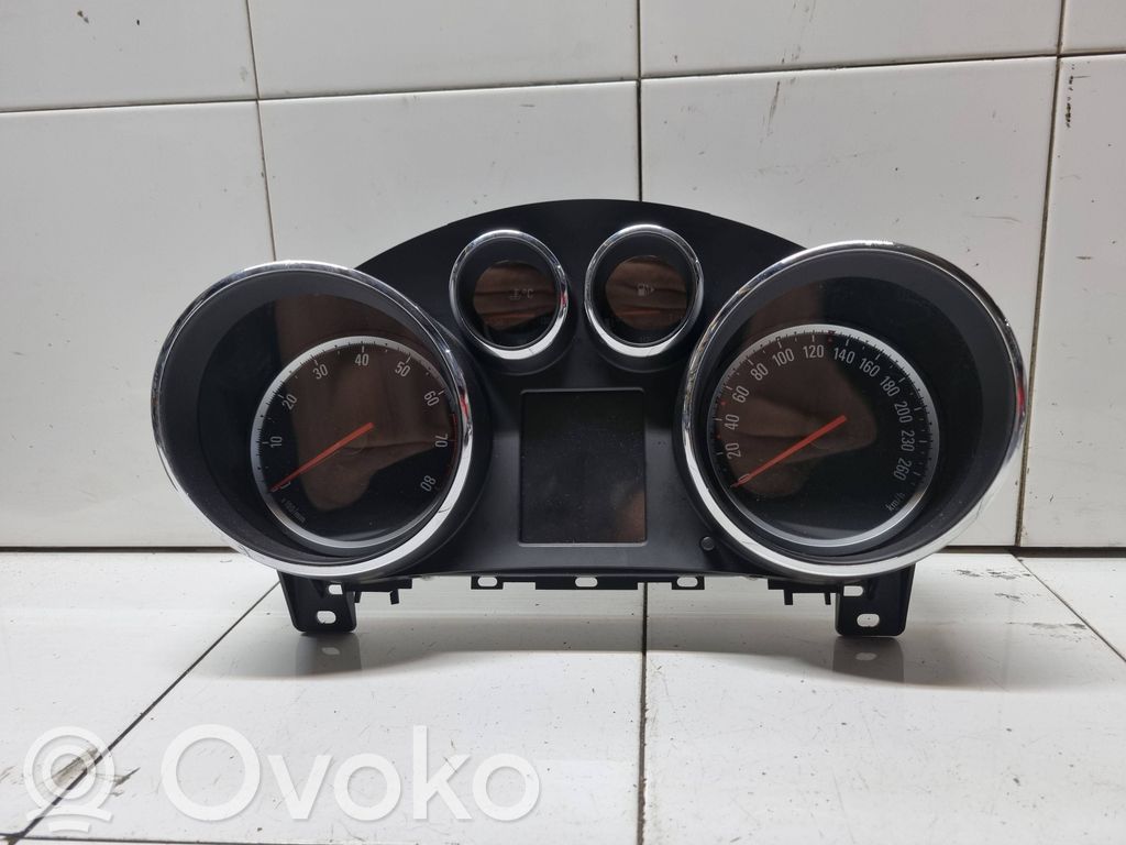 Opel Astra J Speedometer (instrument cluster) 