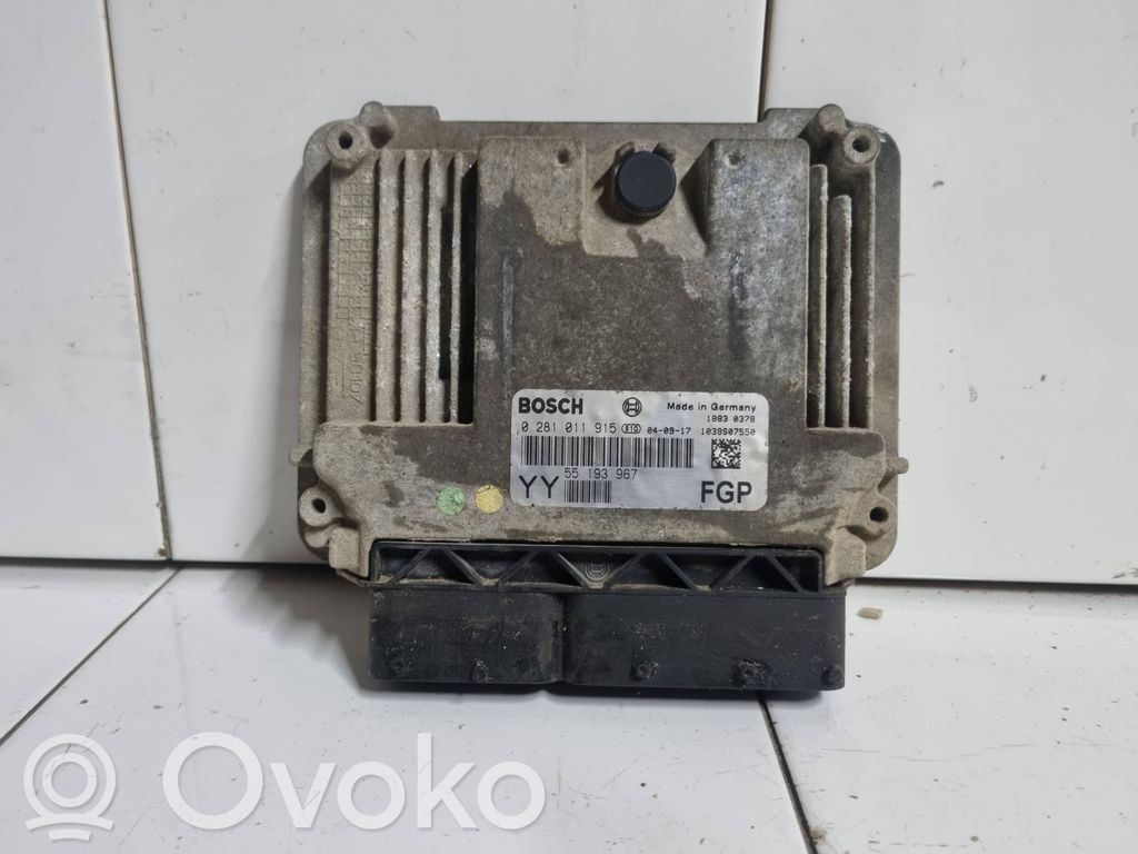 Opel Vectra C Sterownik / Moduł ECU 