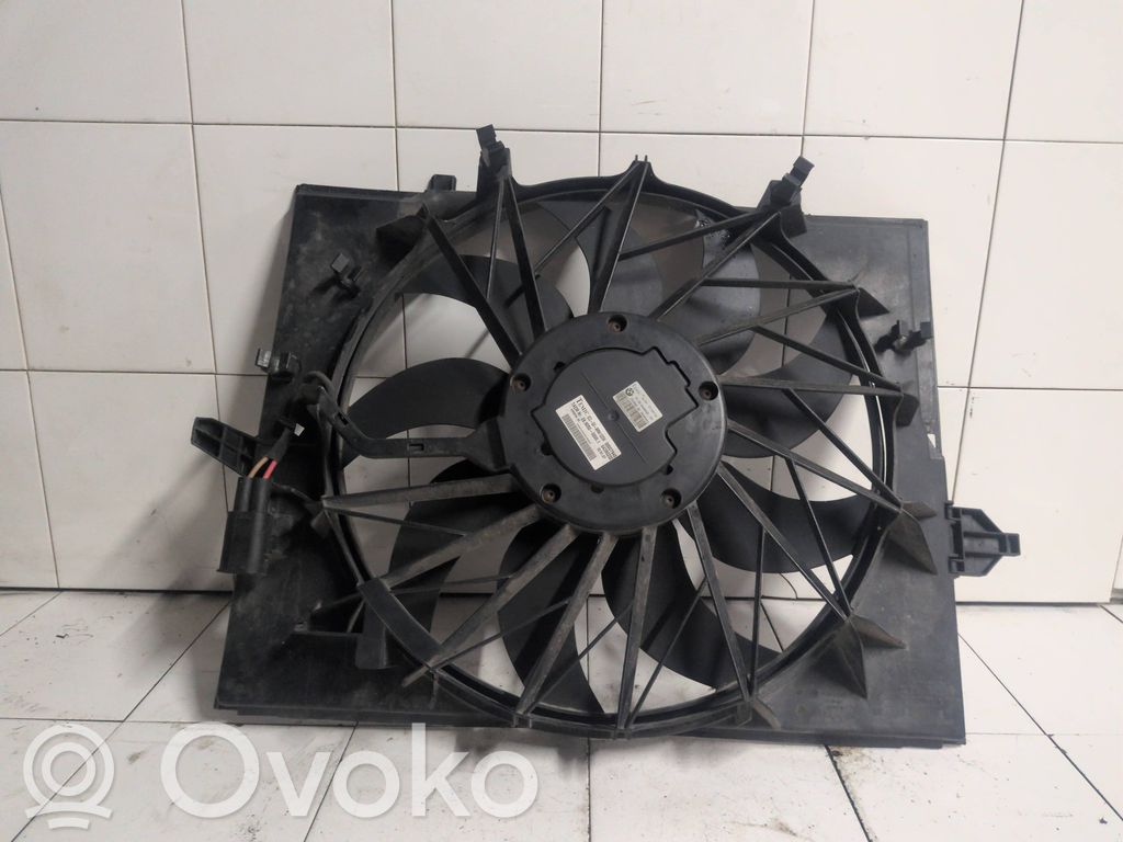 BMW 5 E60 E61 Wentylator chłodnicy klimatyzacji A/C 