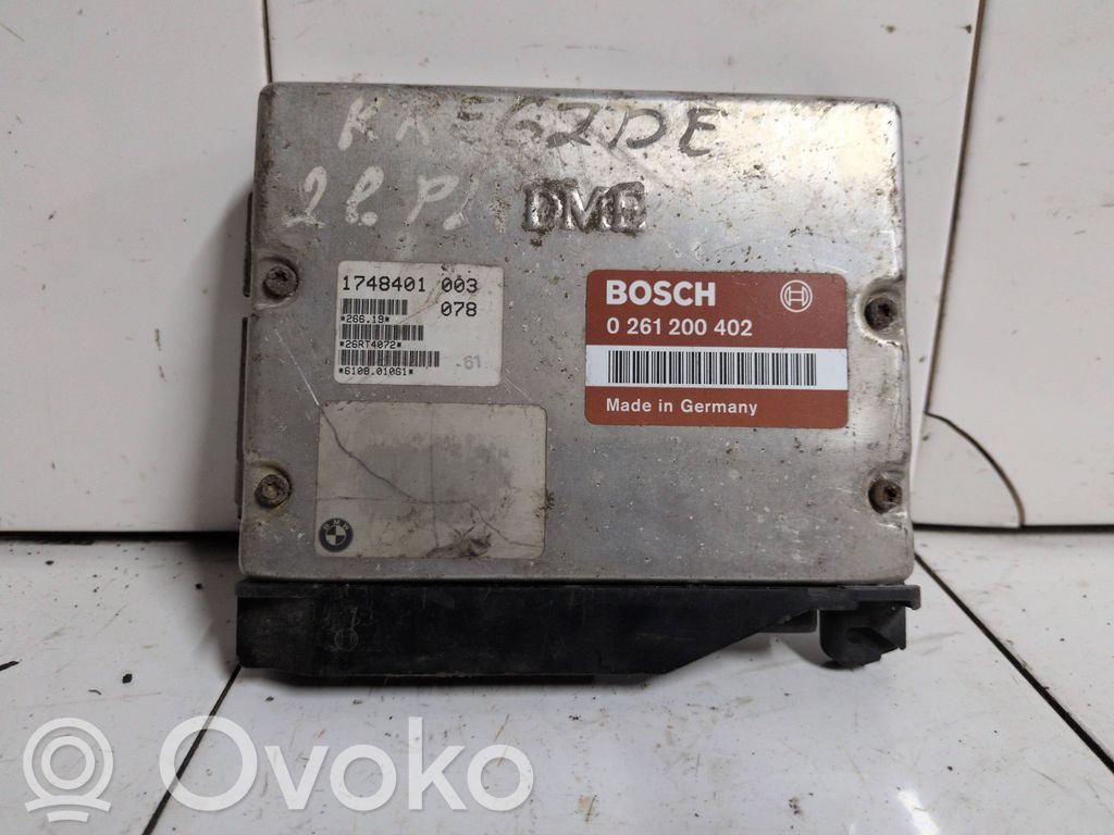 Moottorin ohjainlaite/moduuli   0261200402