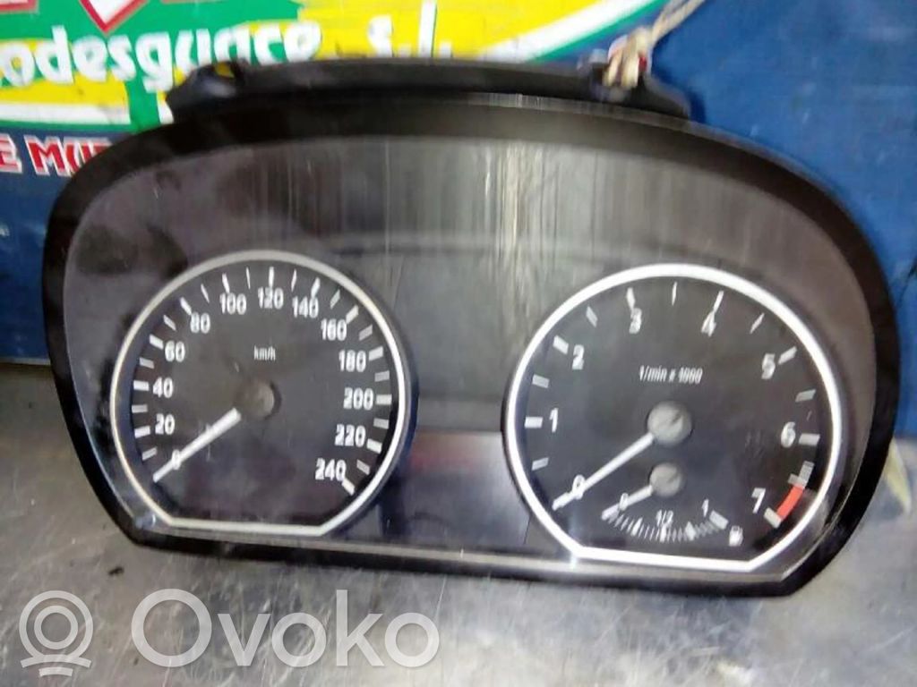 BMW 1 E81 E87 Geschwindigkeitsmesser Cockpit 