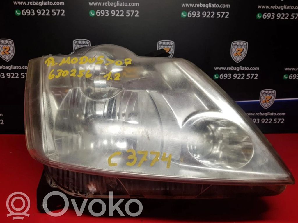 Renault Modus Headlight/headlamp 