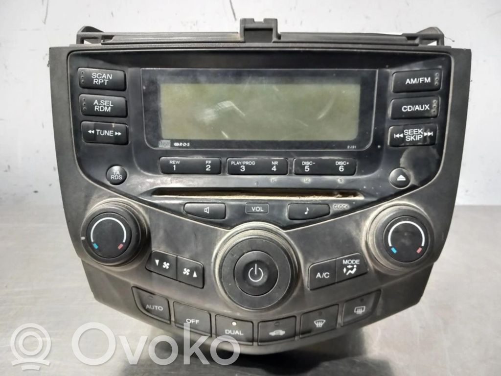 Honda Accord Panel / Radioodtwarzacz CD/DVD/GPS 