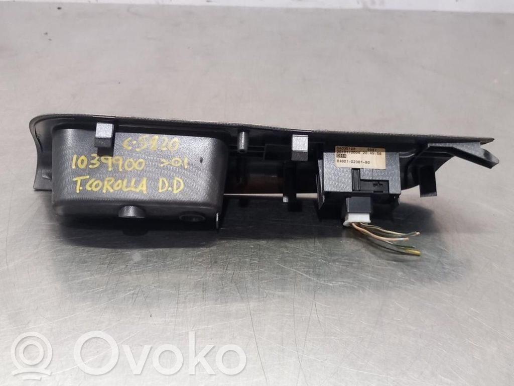 Toyota Corolla E20 Electric window control switch 