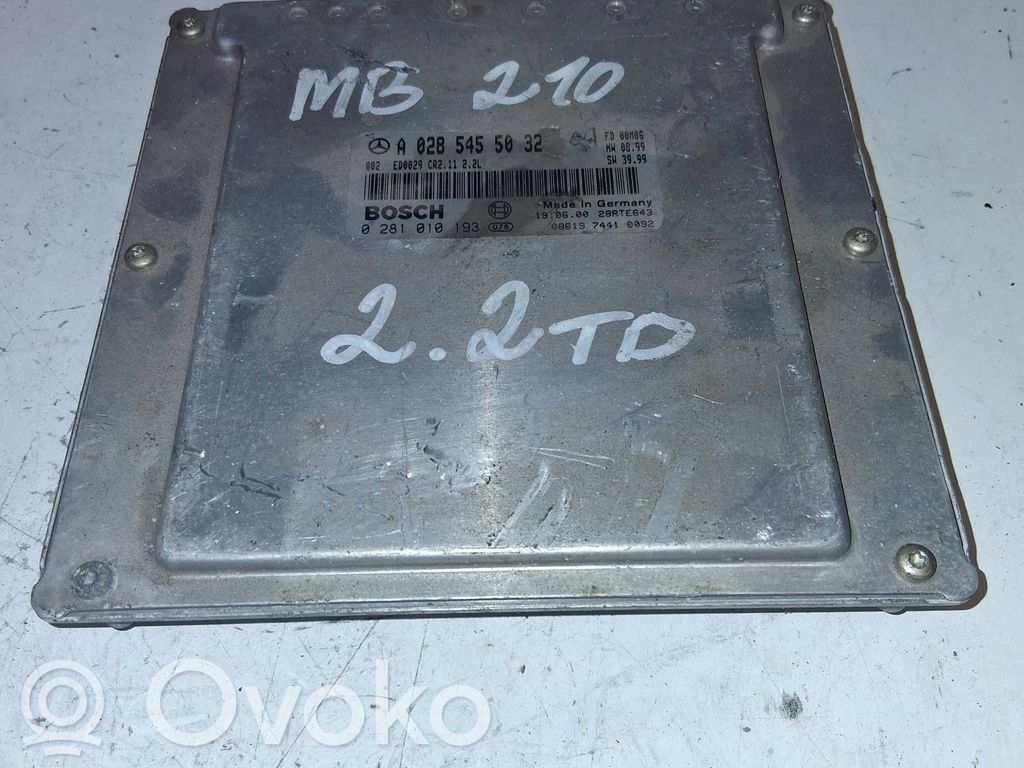Mercedes-Benz C W202 Engine control unit/module 