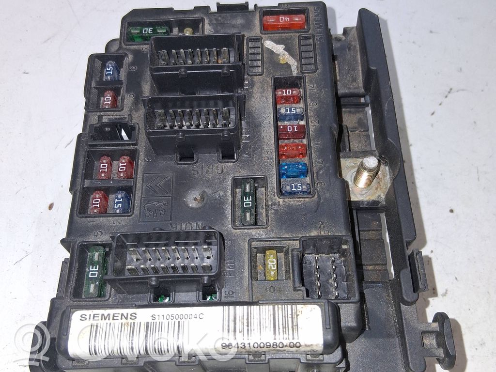 Citroen C5 Módulo de fusible 