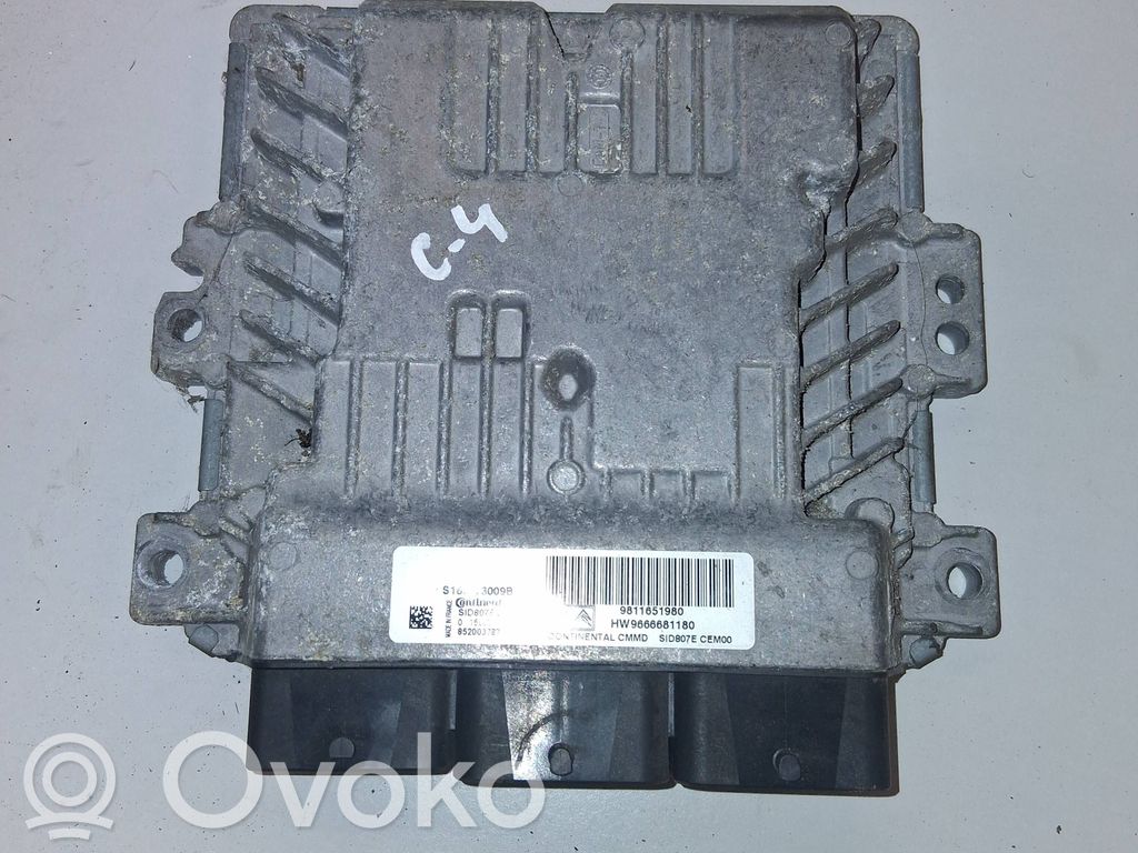 Citroen C4 Grand Picasso Engine control unit/module 