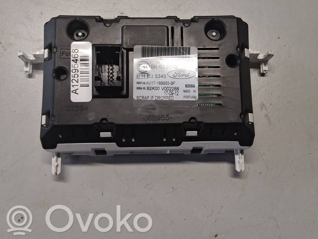 Ford B-MAX Screen/display/small screen 