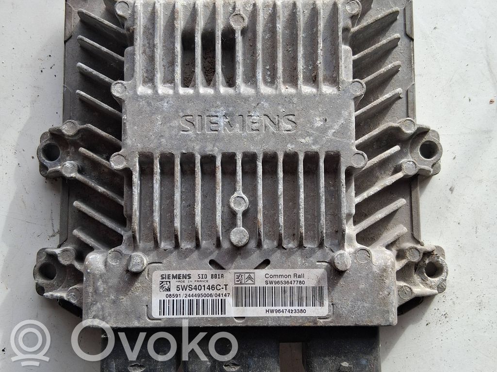 Peugeot 307 Engine control unit/module 
