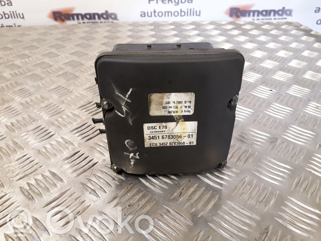 BMW X5 E70 Блок ABS 