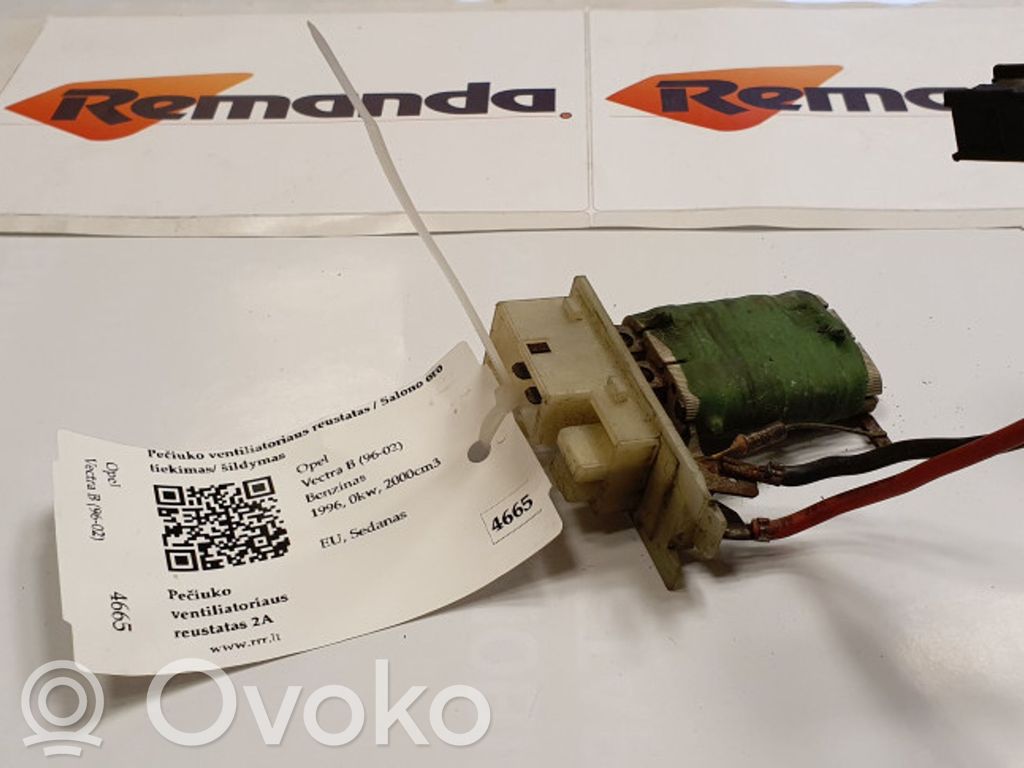 Opel Vectra B Rezystor / Opornik dmuchawy nawiewu 
