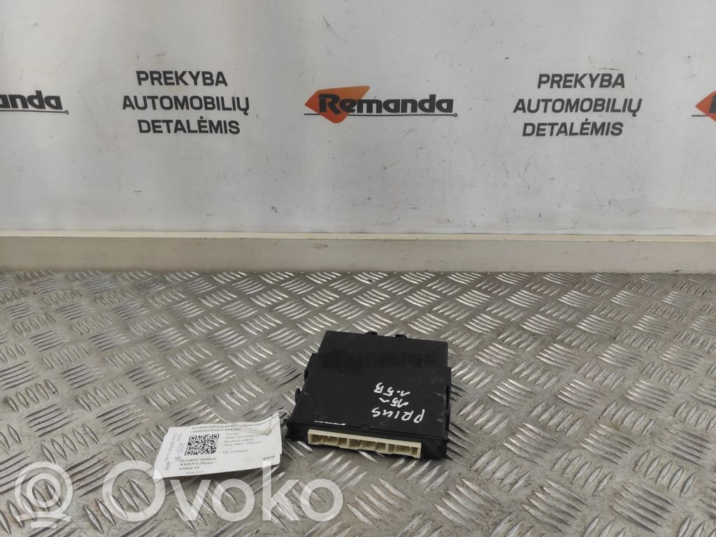 Toyota Prius+ (ZVW40) Moduł / Sterownik systemu uruchamiania bezkluczykowego 