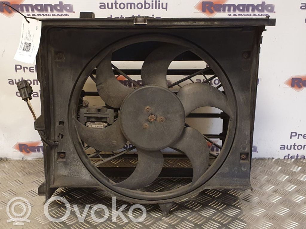 BMW 3 E46 Elektrinis radiatorių ventiliatorius 