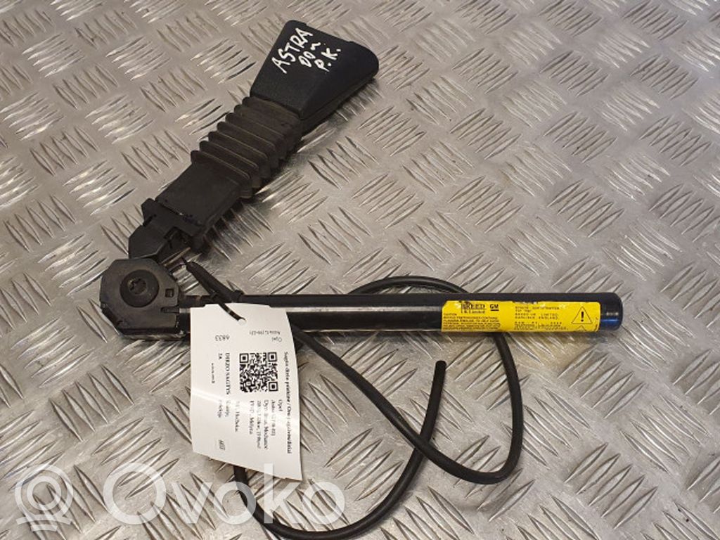 Opel Astra G Hebilla del cinturón delantero 
