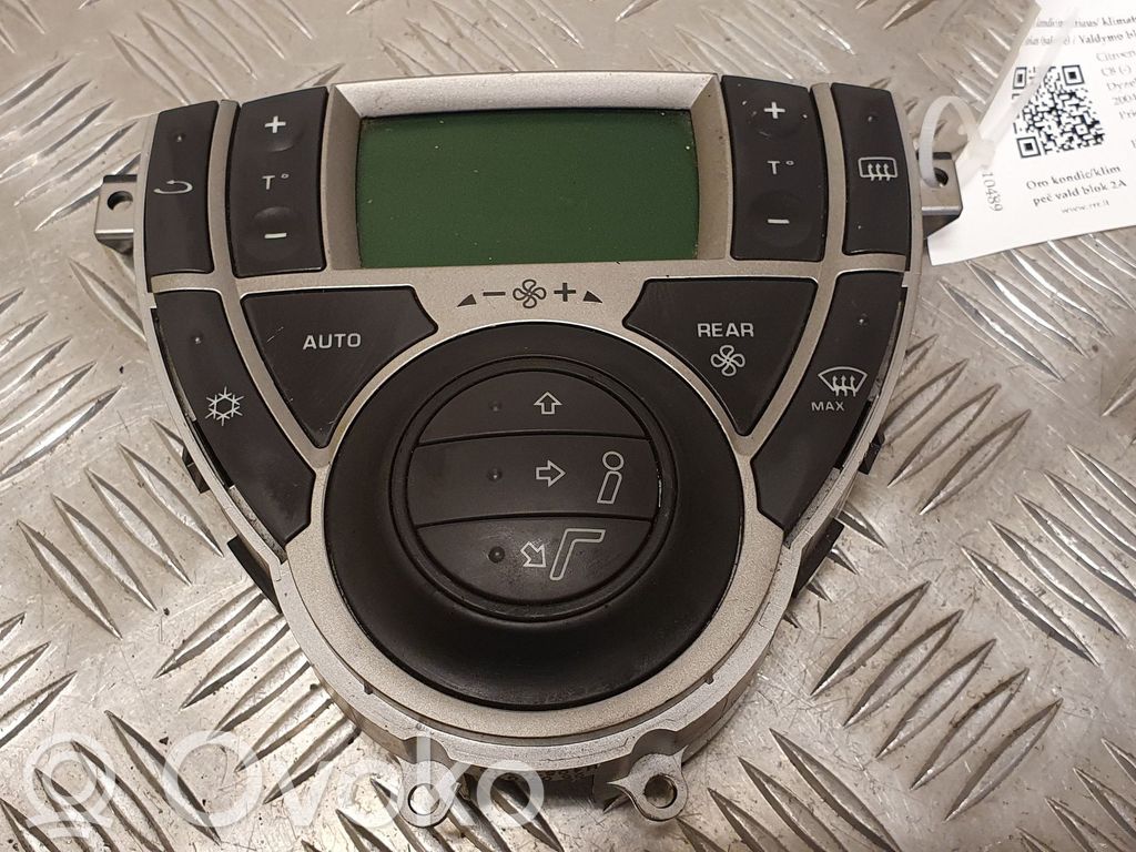 Citroen C8 Climate control unit 