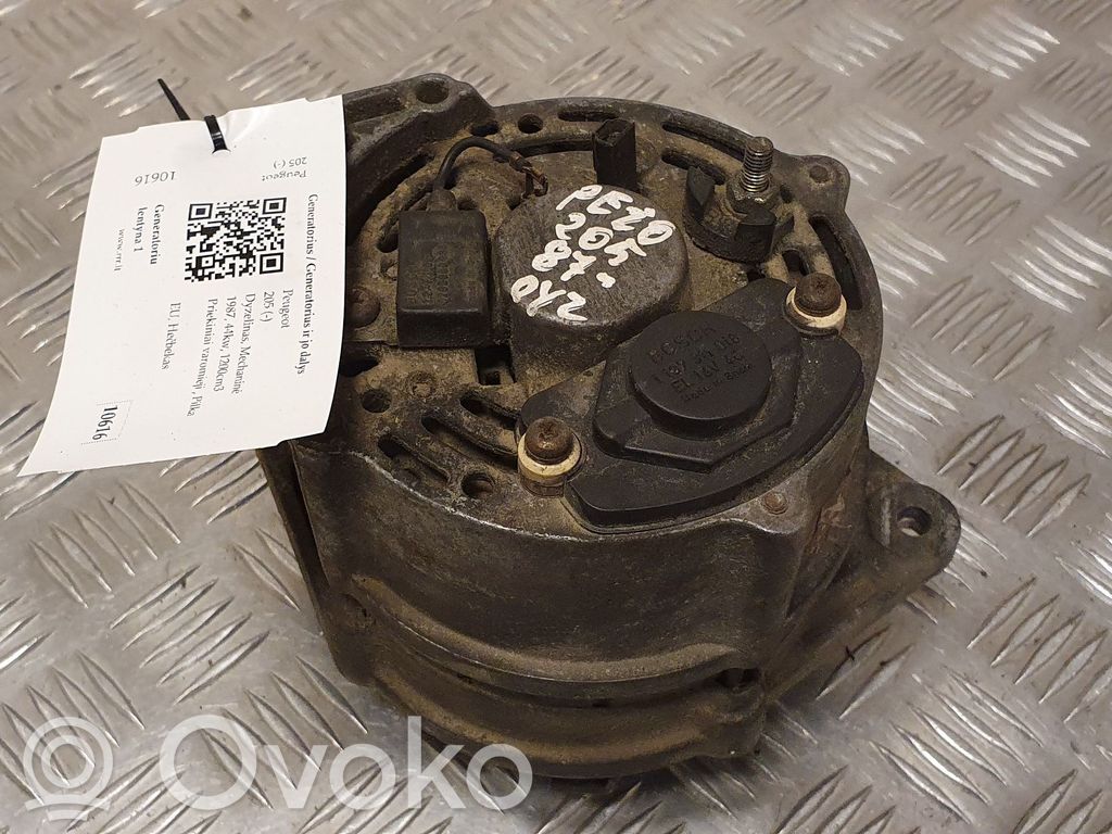 Peugeot 205 Ģenerators 
