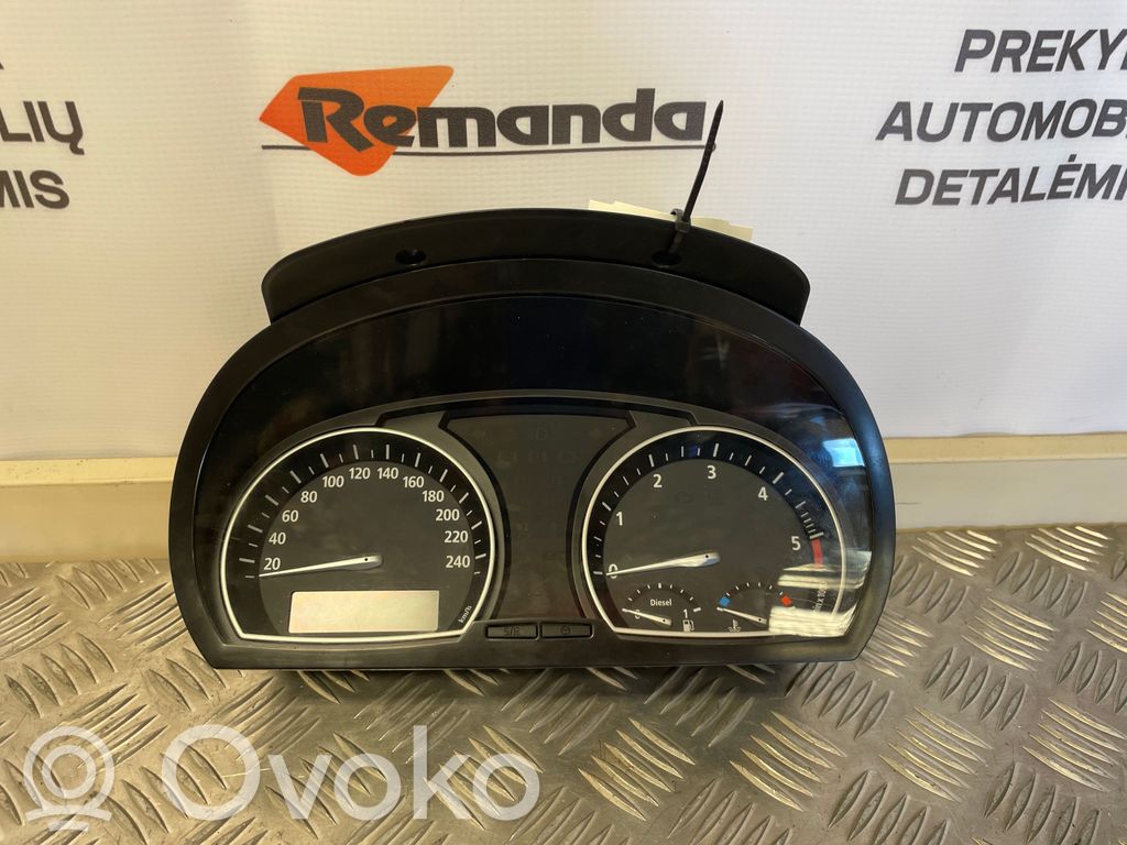 BMW X3 E83 Speedometer (instrument cluster) 