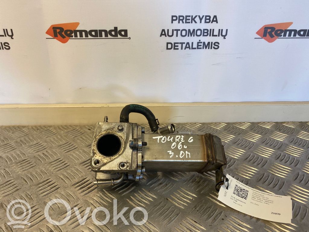 Volkswagen Touareg I Chłodnica spalin EGR 