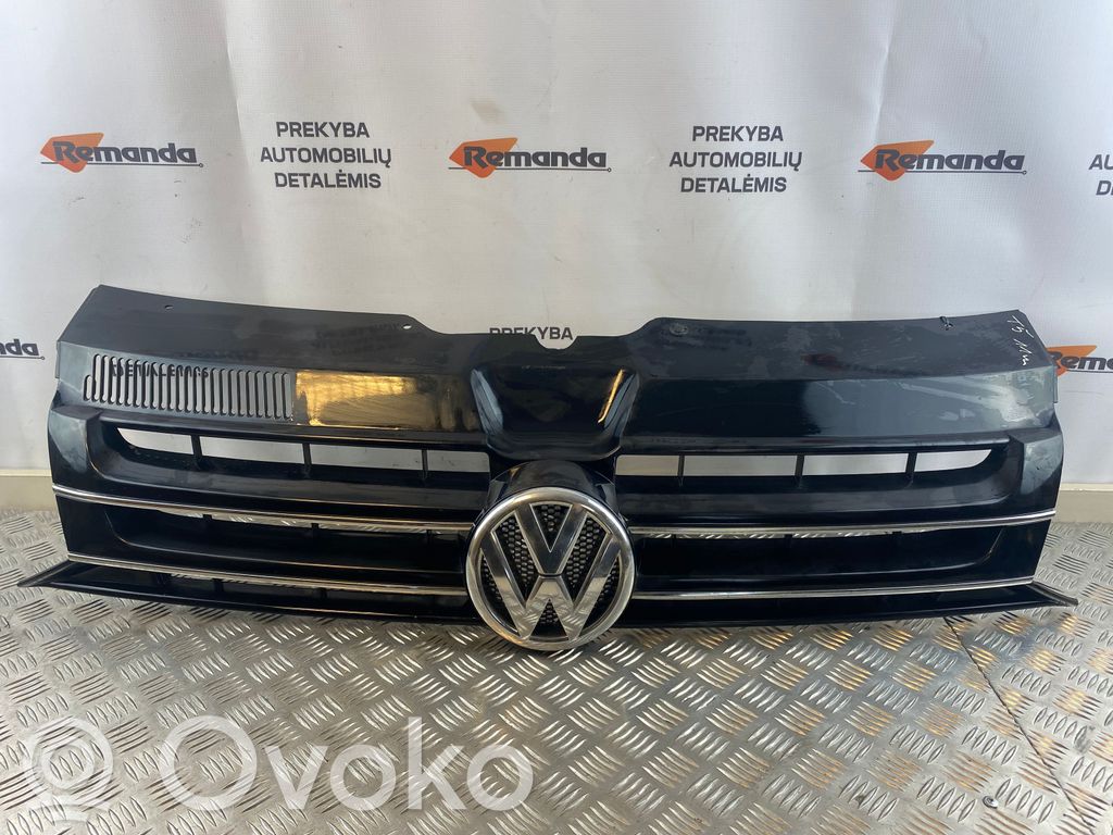 Volkswagen Transporter - Caravelle T5 Maskownica / Grill / Atrapa górna chłodnicy 