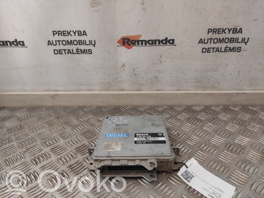 Unité de commande, module ECU de moteur   0281001183,0281001183,2244734