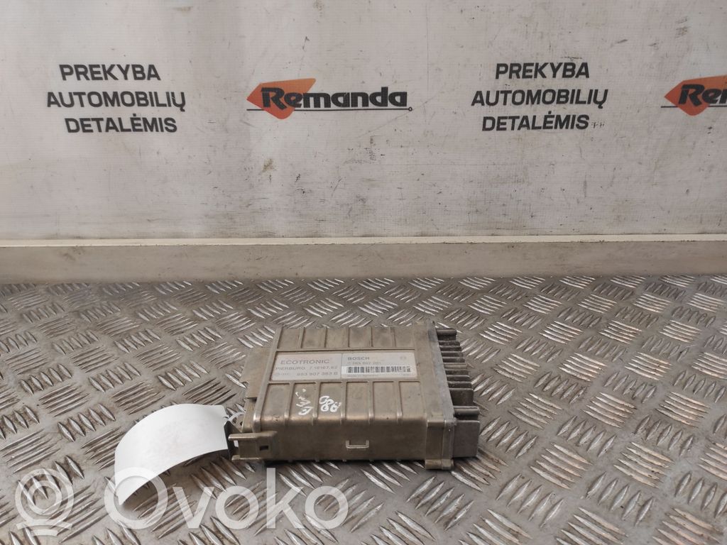 Engine control unit/module ECU   893907383B,893907383B