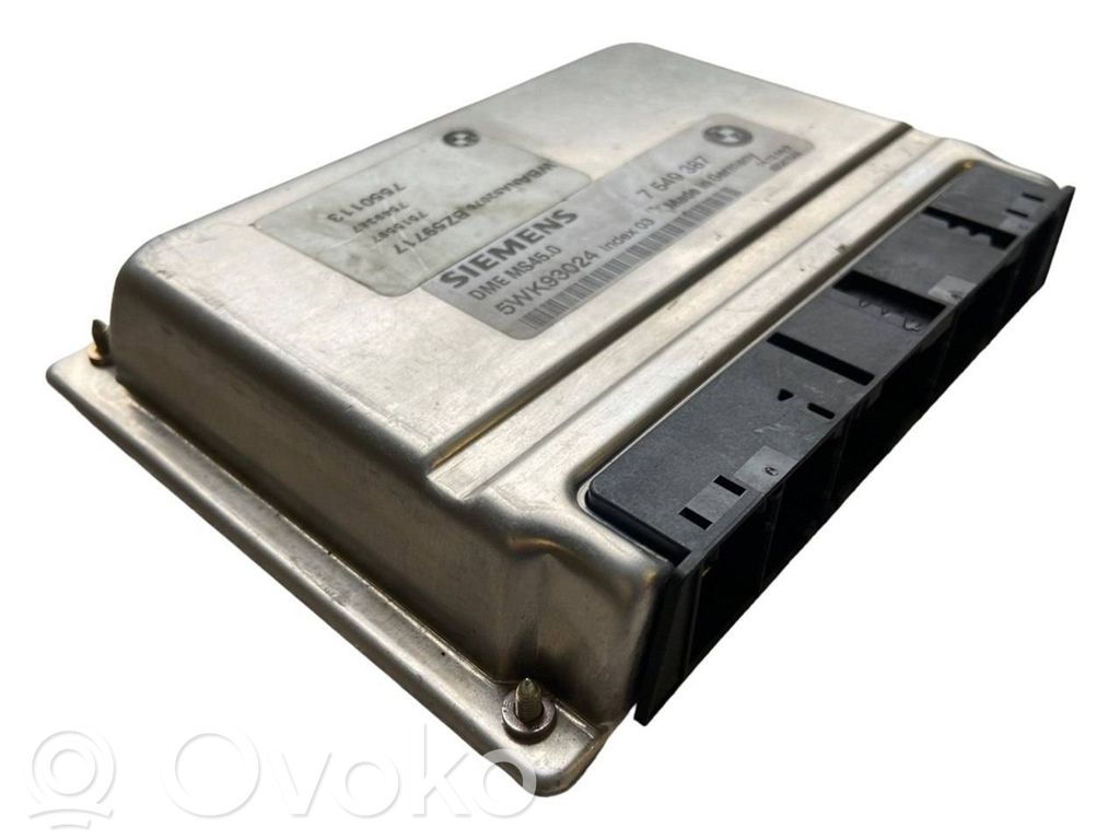 Engine control unit/module   7549387,12147549387,5WK93024,DMEMS450