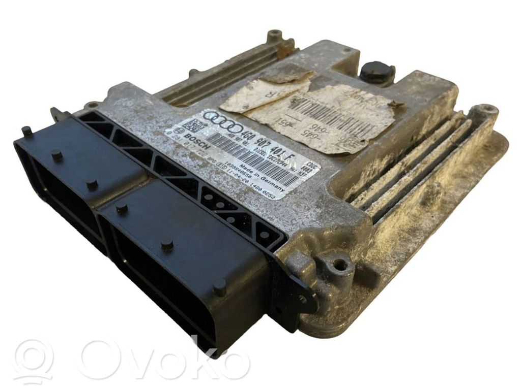 Unidad de control/módulo del motor   4G0907401F,4G0907401,0281017722