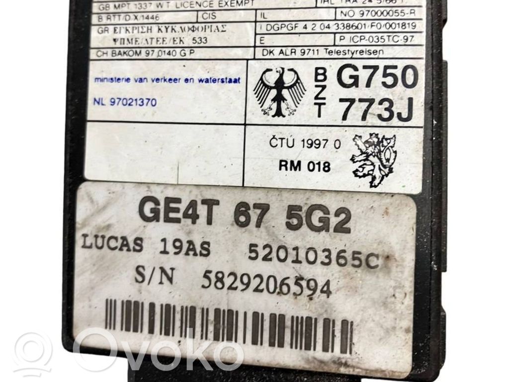 Mazda 626 Unitate/modul comandă imobilizator 
