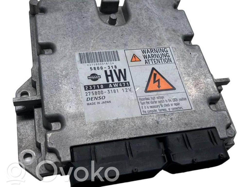 Engine control unit/module   23710AW471,5800318,2758003181
