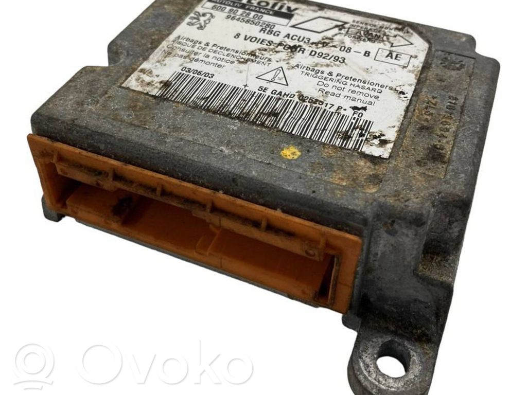 Peugeot 406 Airbag control unit/module 