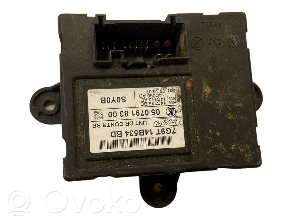 Door control unit/module   7G9T14B534BD,0507918300,148236BB