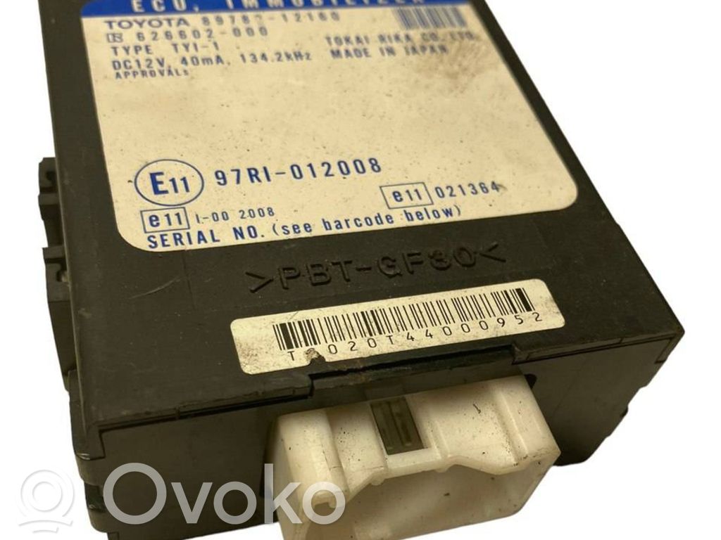 Immobilizer control unit/module   8978012160,626602000