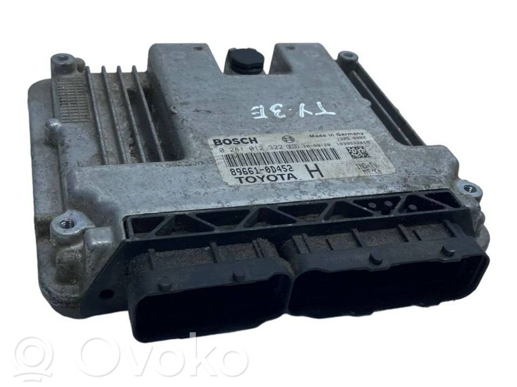 Toyota Yaris Engine control unit/module 