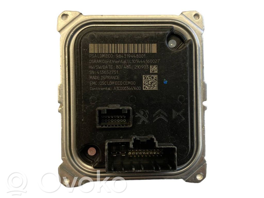 Módulo de control de balasto LED   984319448001,L101444160027