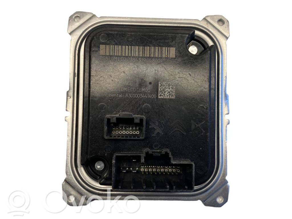 Citroen DS4 Module de contrôle de ballast LED 
