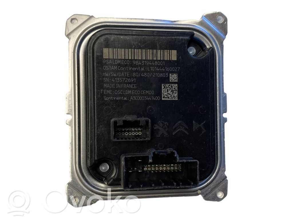 Módulo de control de balasto LED   984319448001,L101444160027
