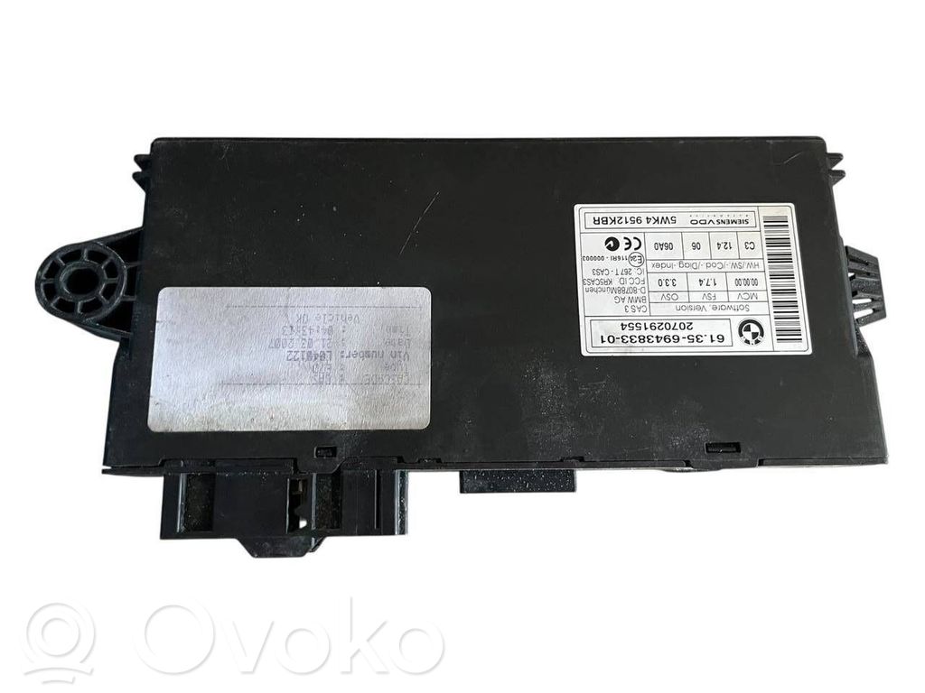 BMW X5 E70 CAS valdymo blokas/ modulis 