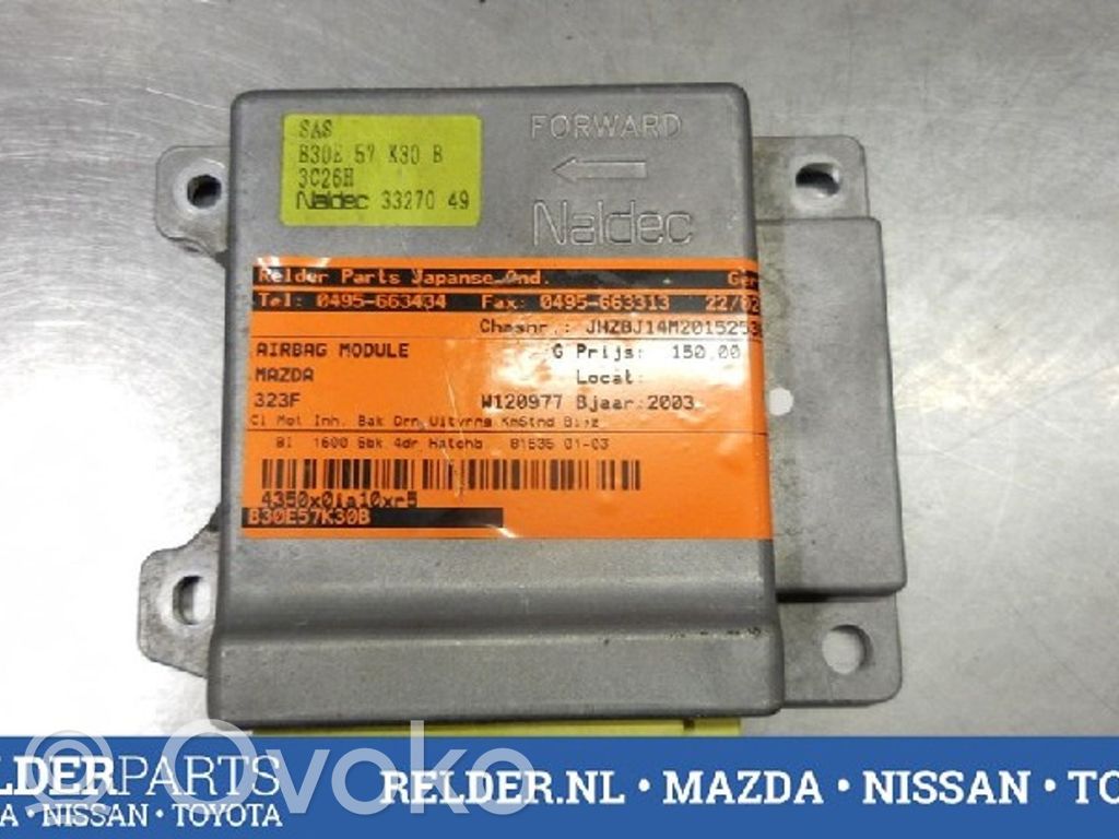 Mazda 323 Unitate/modul de comandă airbaguri 
