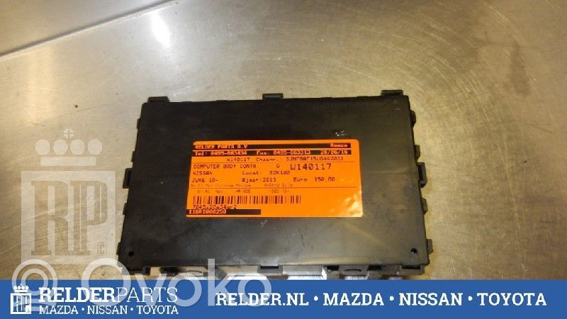 Nissan Juke I F15 Otras unidades de control/módulos 