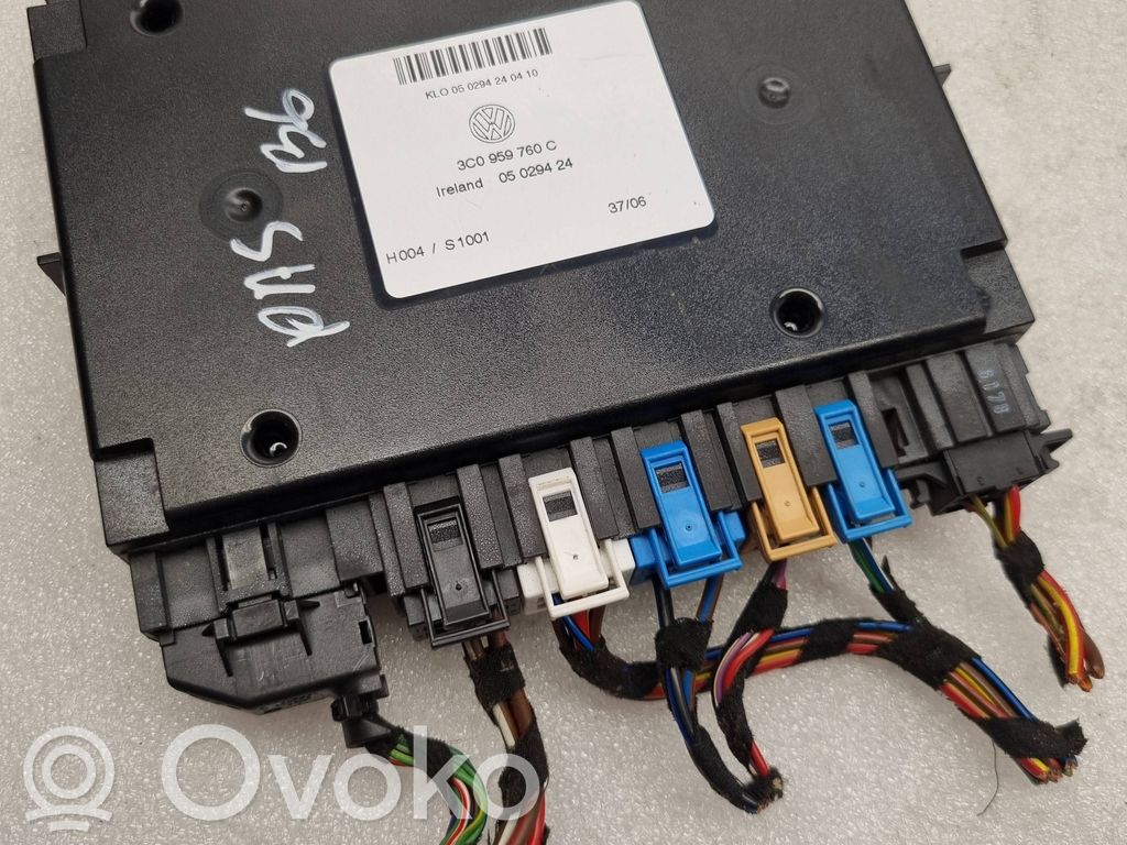Volkswagen PASSAT B6 Module de commande de siège 