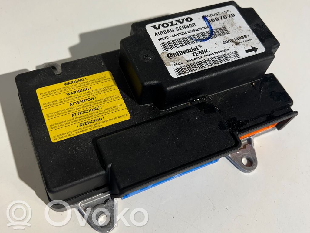 Airbag control unit/module   8697679,004032001814,00001393B1